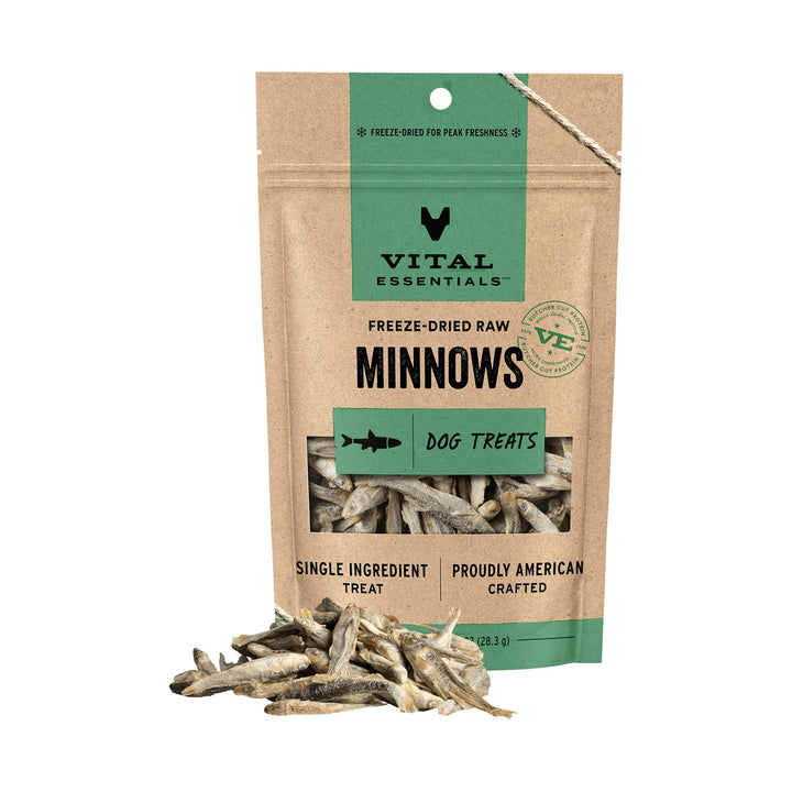 Vital Essentials Dog Freeze-Dried Minnows Treat (1oz)
