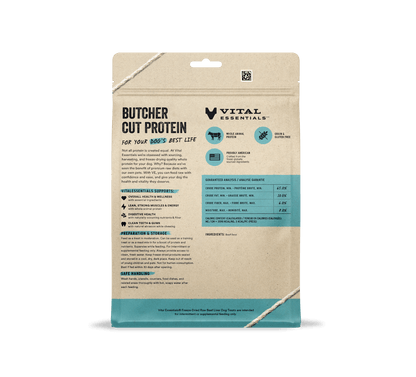 Vital Essentials  Dog Freeze-Dried Beef Liver Treat (15oz)