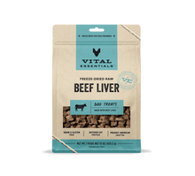 Vital Essentials  Dog Freeze-Dried Beef Liver Treat (15oz)