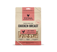 Vital Essentials Dog Freeze-Dried Chicken Breast Treat (10oz)