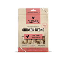 Vital Essentials  Dog Freeze-Dried Chicken Necks Treat (9oz)