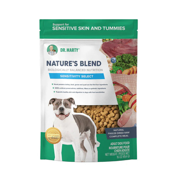 Dr. Marty Nature’s Blend – Sensitivity Select freeze-dried (454g)