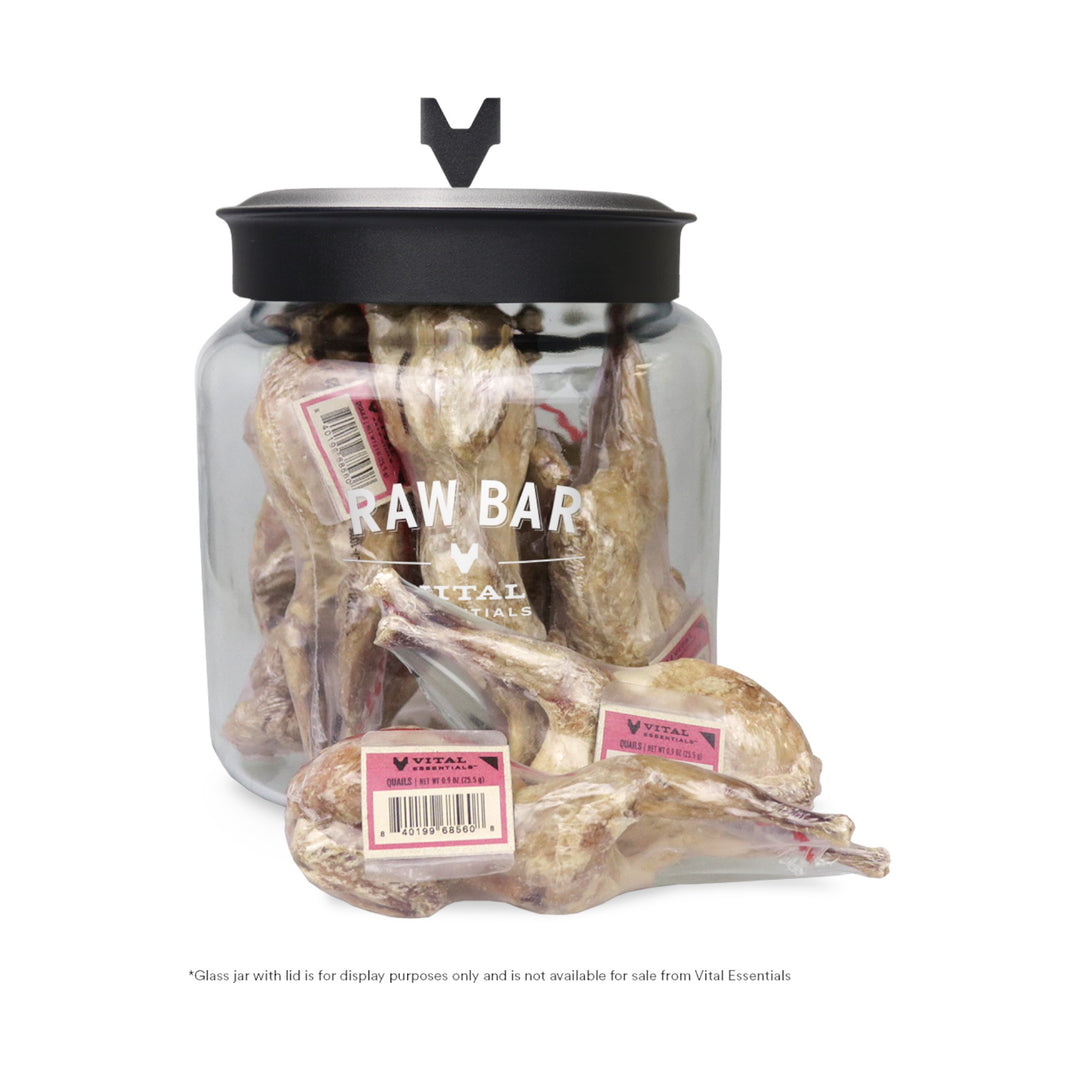 Vital Essentials Raw Bar Freeze-Dried Quail Bulk