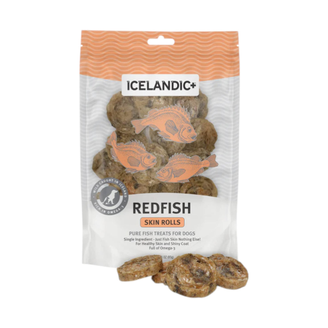 Icelandic+ Air-Dried Redfish Skin Rolls (2.5oz)