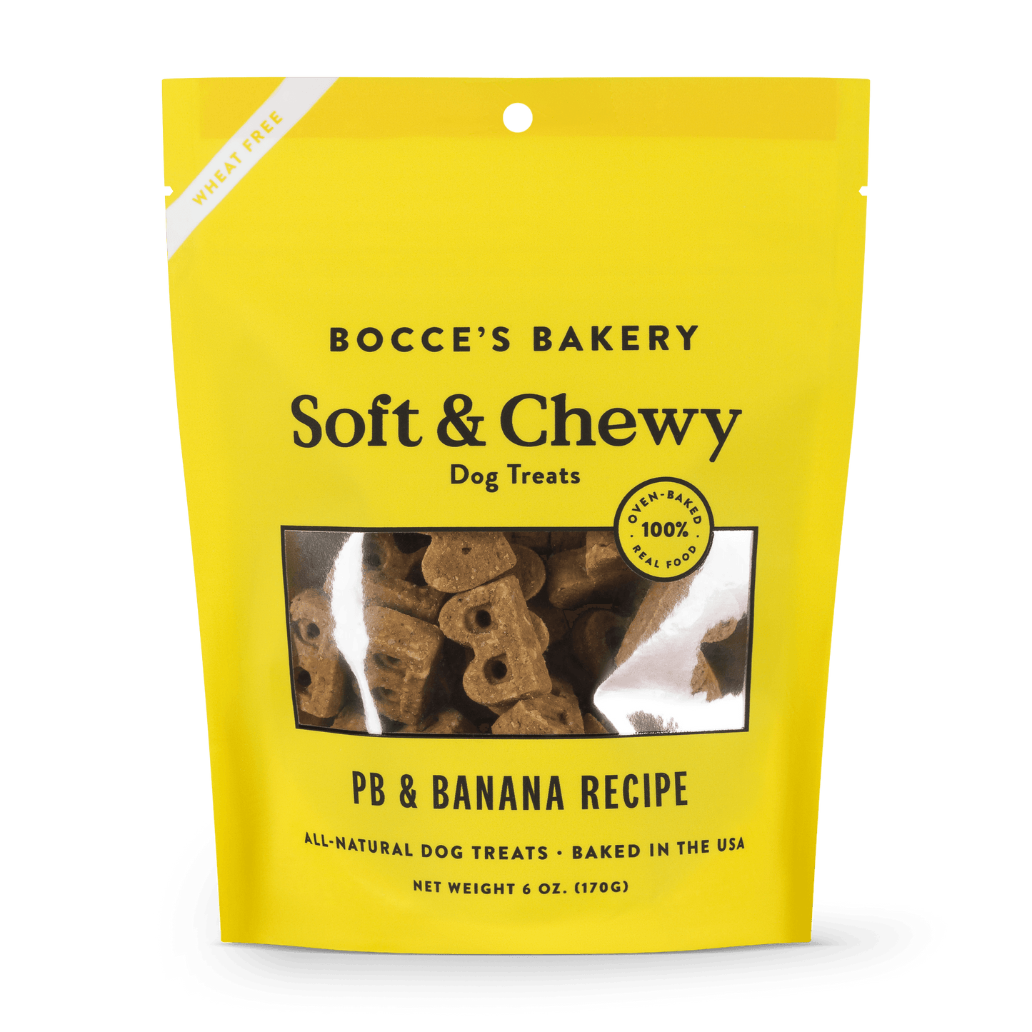 BOCCE'S SOFT CHEWY PB & BANANA 6OZ