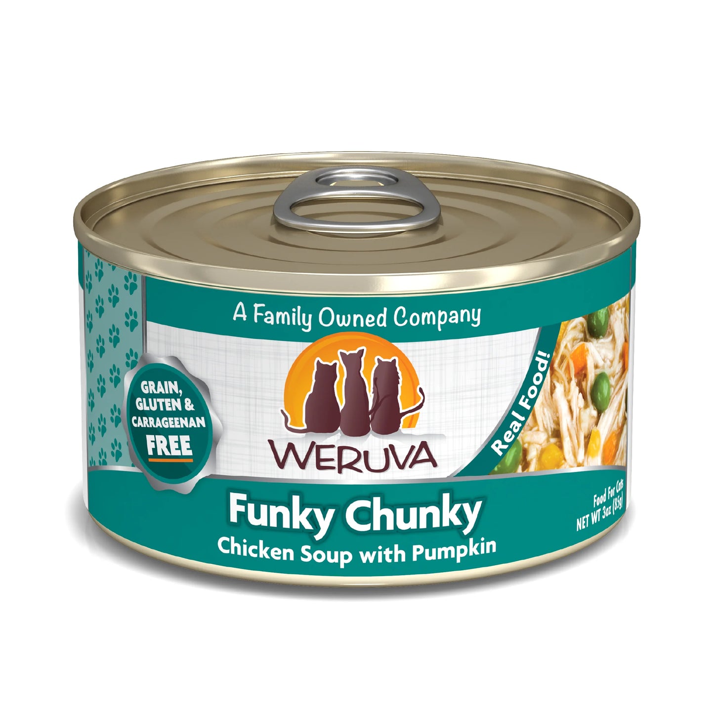 Weruva Funky Chunky Cat Can 3oz