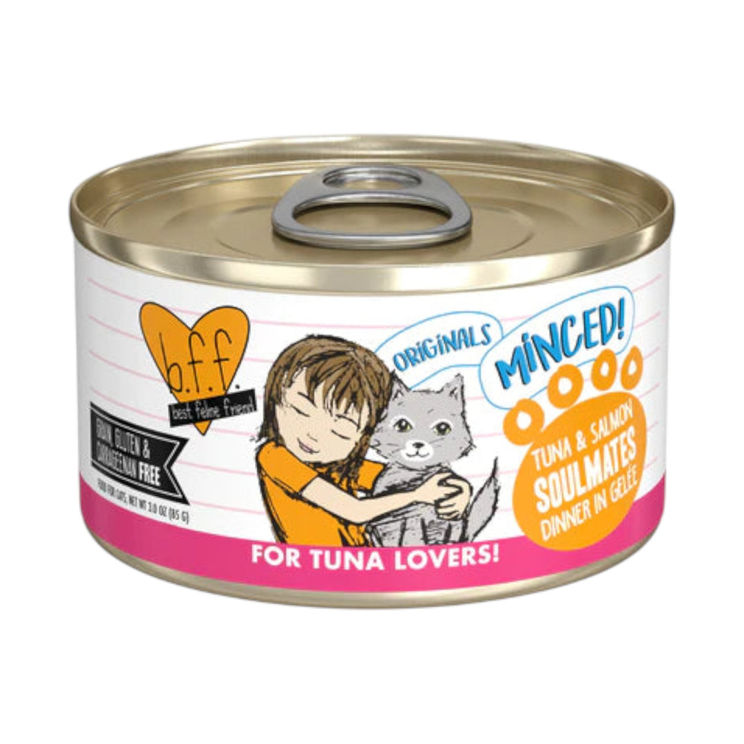 WERUVA BFF TUNA/SALM SOUL CAT CAN 3OZ
