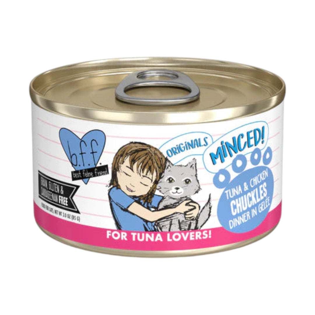 WERUVA BFF TUNA/CHICK CHU CAT CAN 3OZ