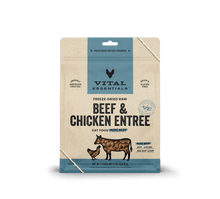Vital Essentials Cat Freeze-Dried Beef & Chicken Mini Nibs (8oz)