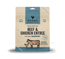 Vital Essentials Cat Freeze-Dried Beef & Chicken Mini Patty (8oz)