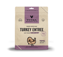 Vital Essentials Cat Freeze-Dried Turkey Mini Patties (8oz)