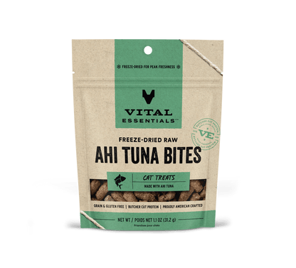 Vital Essentials Cat Freeze-Dried Ahi Tuna Treat (1.1oz)
