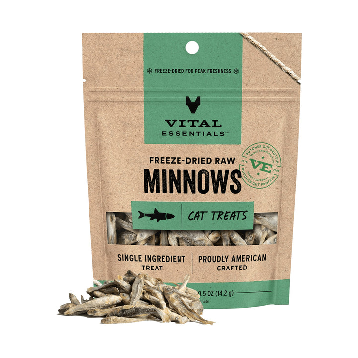 Vital Essentials Cat Freeze-Dried Minnows Treat (0.5oz)