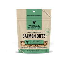 Vital Essentials Cat Freeze-Dried Salmon Bites Treat (1.1oz)