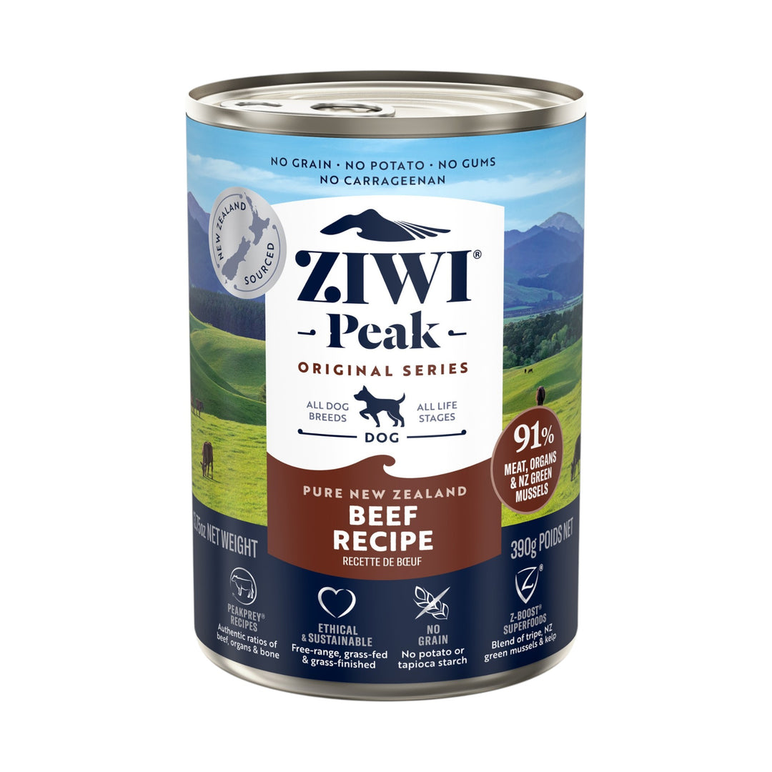 Ziwi Ziwipeak Dog Beef Can (390g)