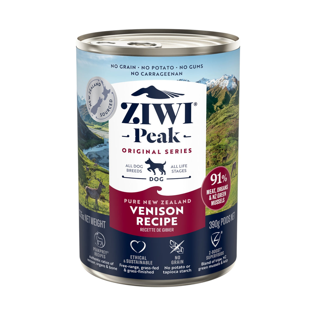 Ziwi Ziwipeak Dog Venison Can (390g)