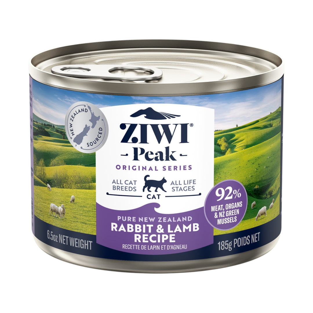 Ziwi Ziwipeak Cat Rabbit &amp; Lamb Can (185g)