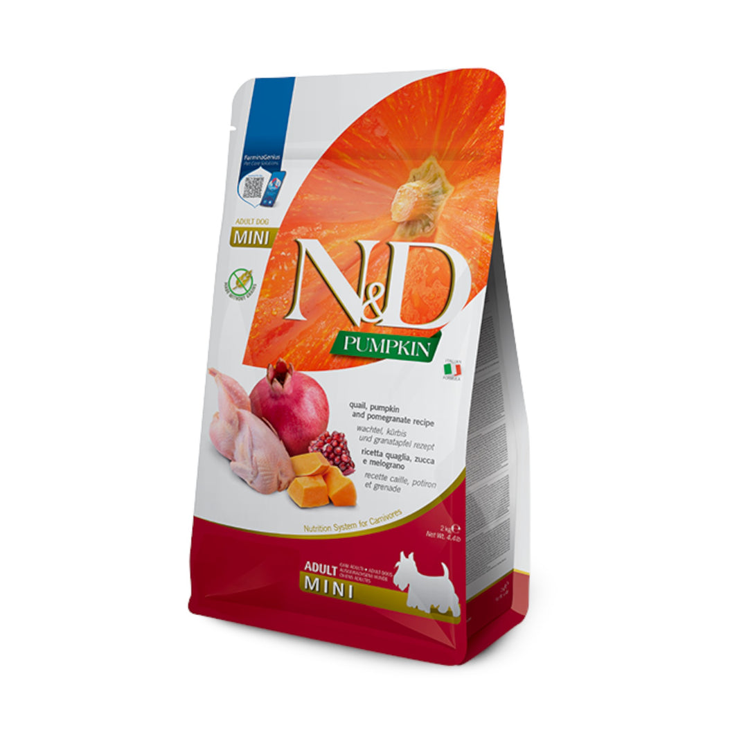 Farmina Pumpkin Quail/Pomegranate Dog Mini (2kg)
