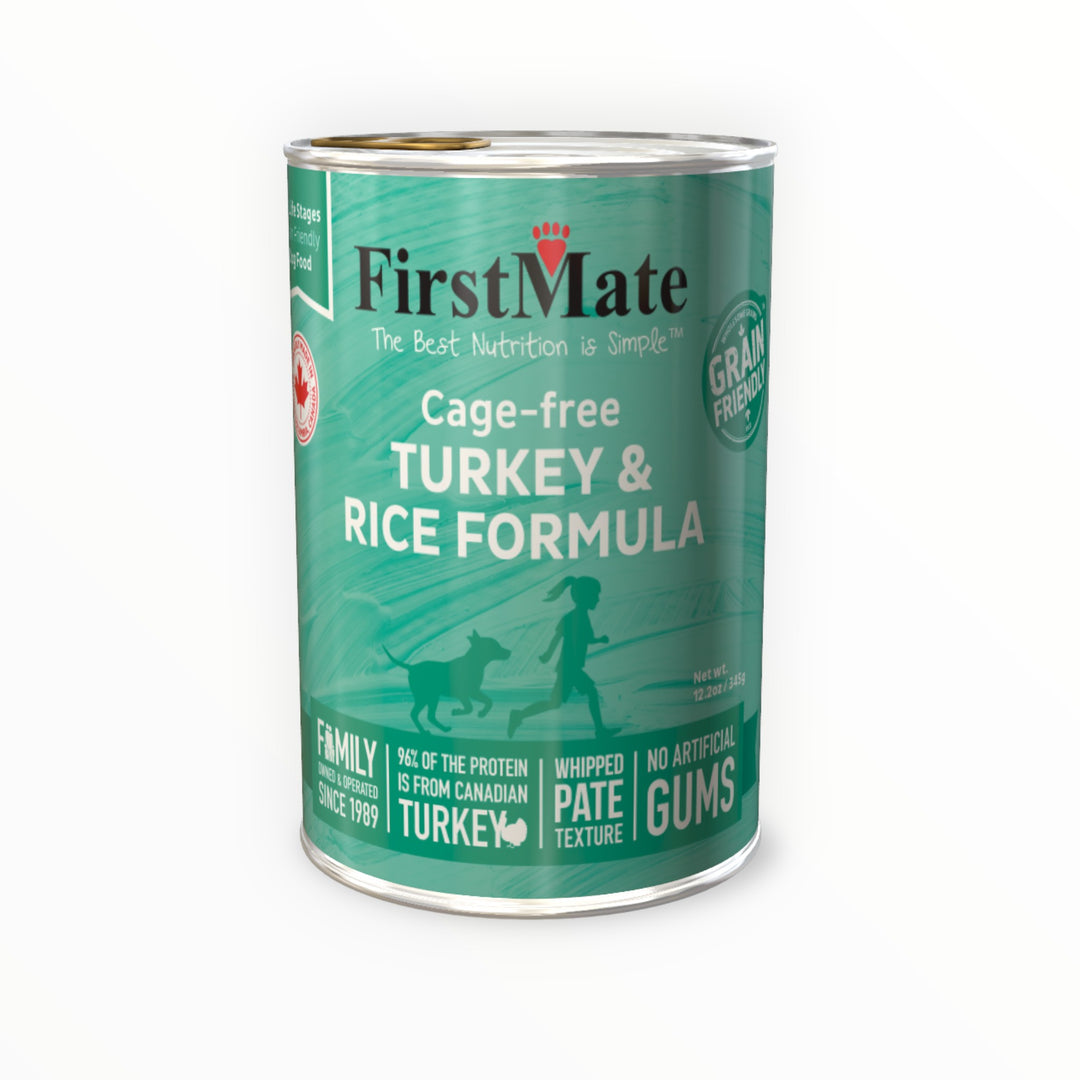 Firstmate Turkey/Rice Dog Can (12.2oz)