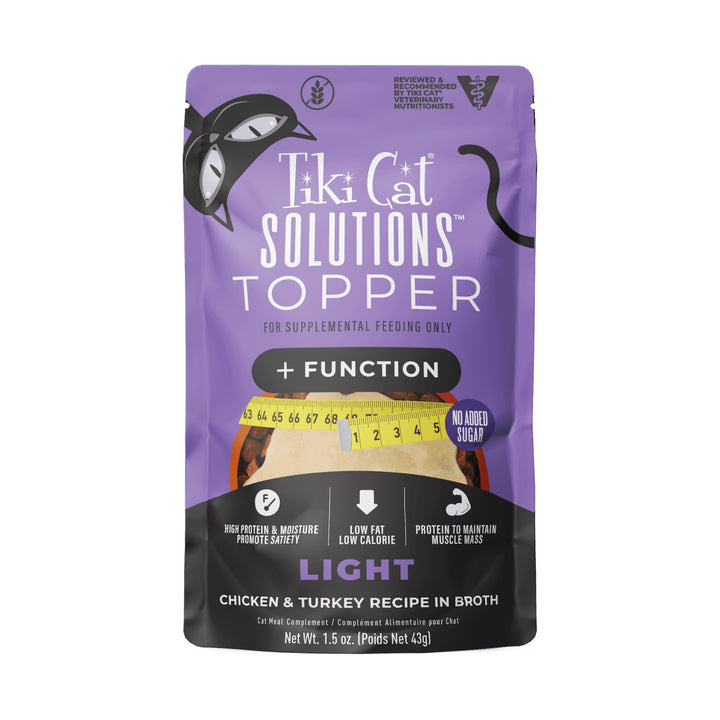 Tiki Cat Solutions Mousse Topper - Light Chic/Turk , 1.5 Oz