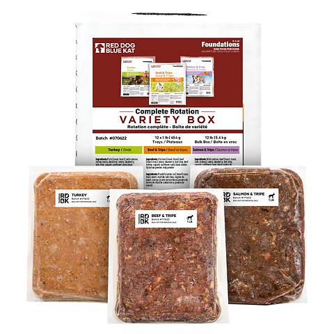 RDBK Red Dog Blue Kat Foundations Variety Pack (12x1lb)