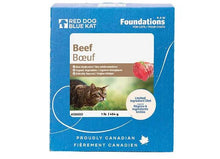 RDBK Red Dog Blue Kat Foundations Beef Cat (4x1/4lb) - Tail Blazers Etobicoke