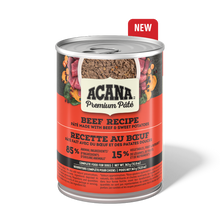 Acana Premium Pâté Beef Dog Food, 363g