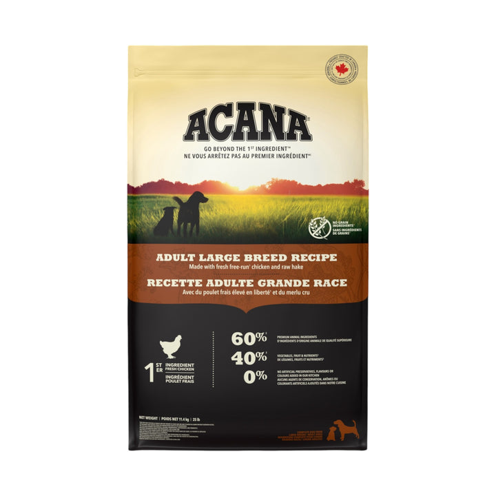 Acana Adult Dog Large Breed Recipe (11.4kg)