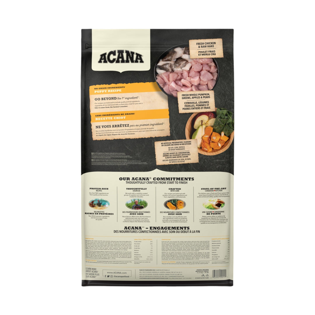 Acana Dog Puppy Recipe (11.4kg)
