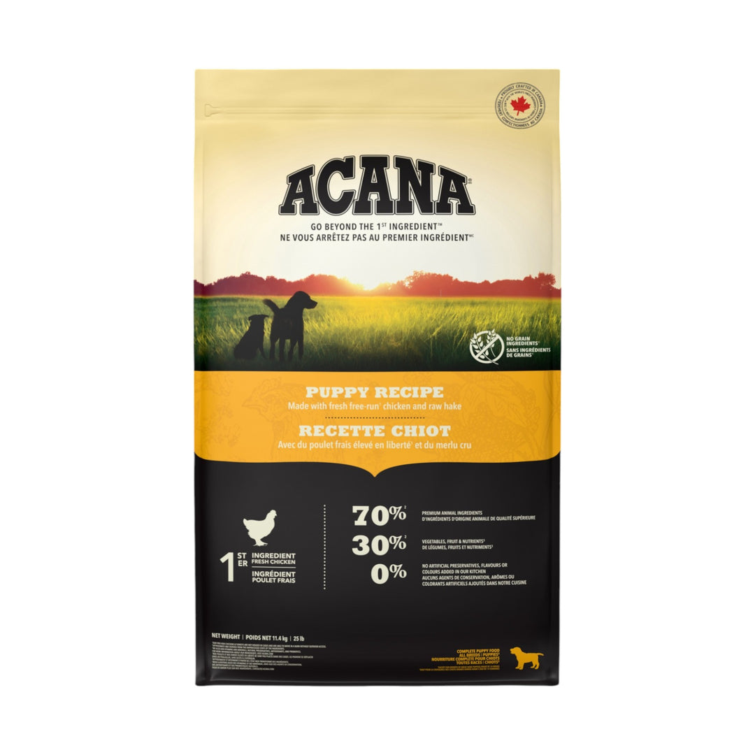 Acana Dog Puppy Recipe (11.4kg)