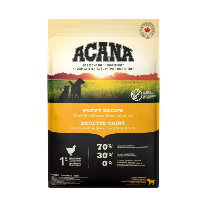 Acana Dog Puppy Recipe (6kg)
