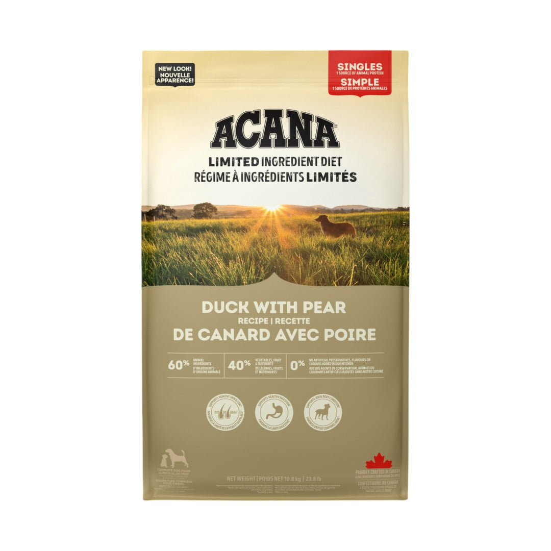 Acana Dog Singles Duck &amp; Pear (10.8kg)