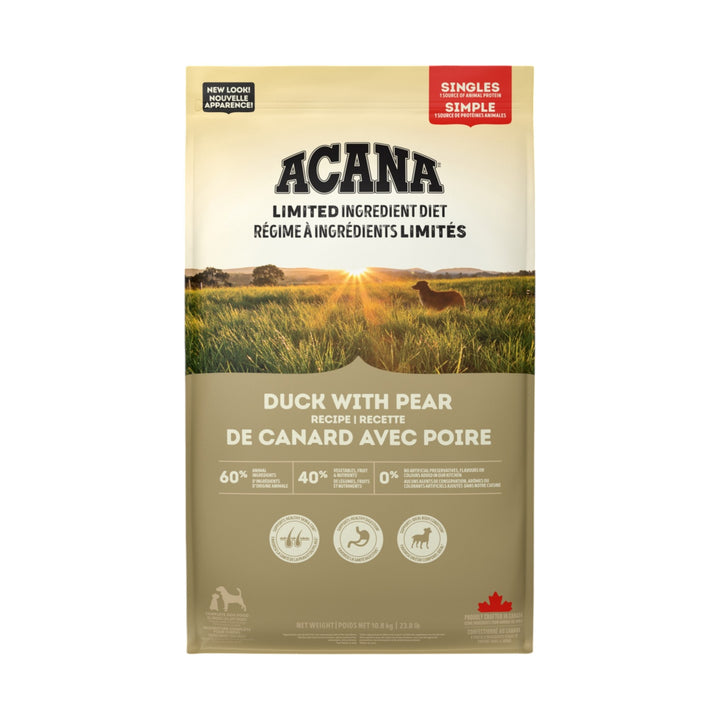 Acana Dog Singles Duck &amp; Pear (10.8kg)