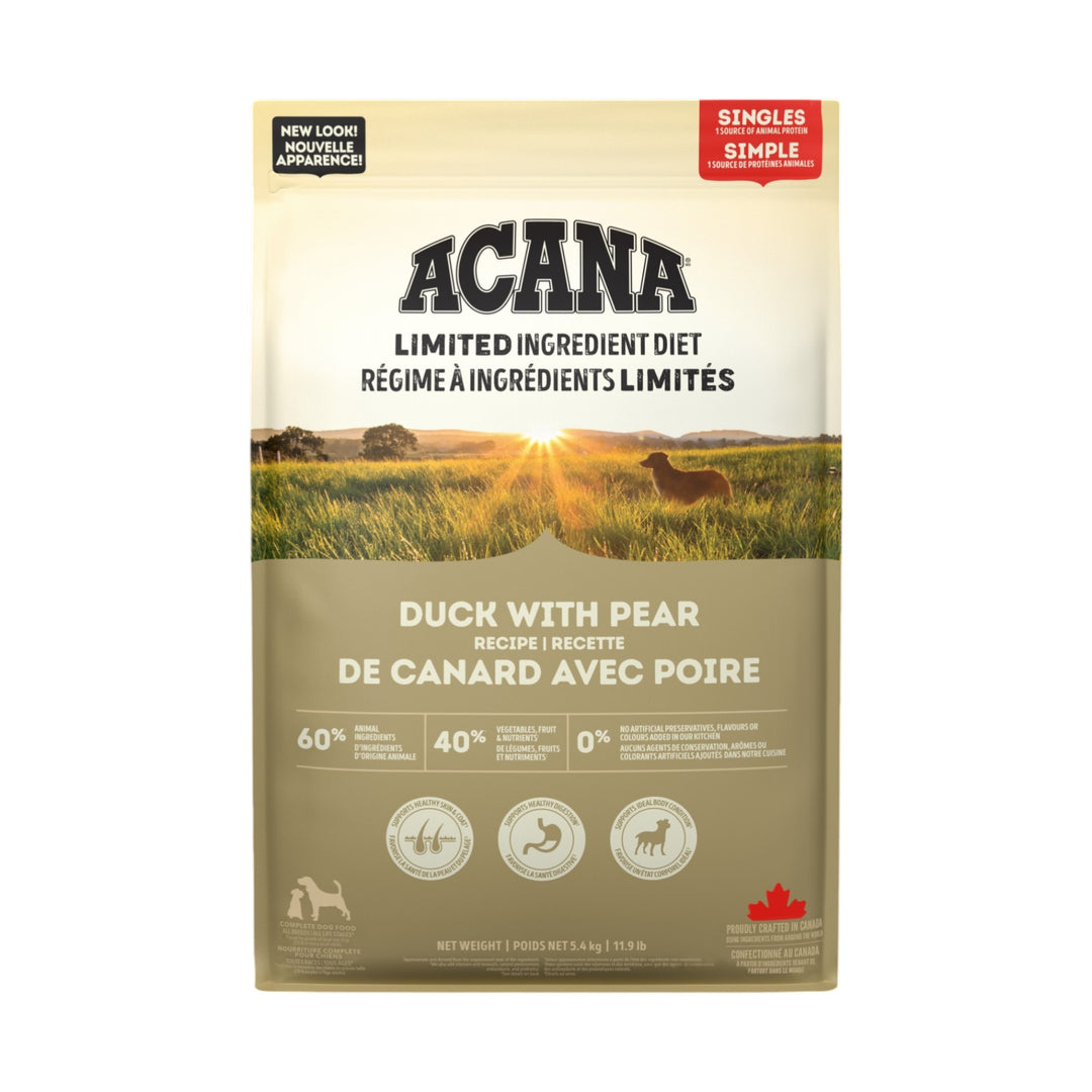 Acana Dog Singles Duck &amp; Pear (5.4kg)