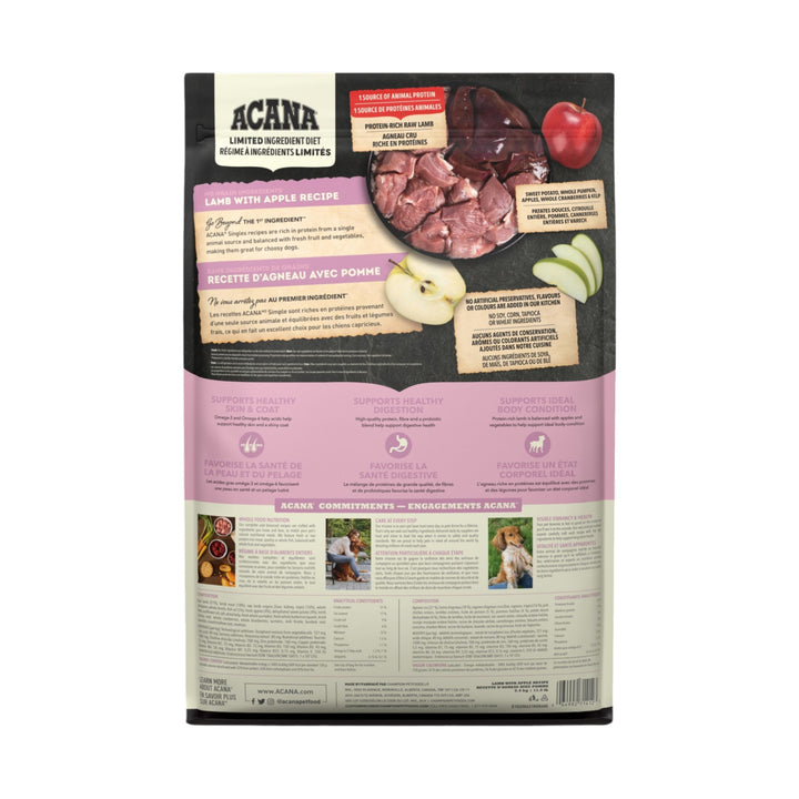 Acana Dog Singles Lamb &amp; Apple (5.4kg)