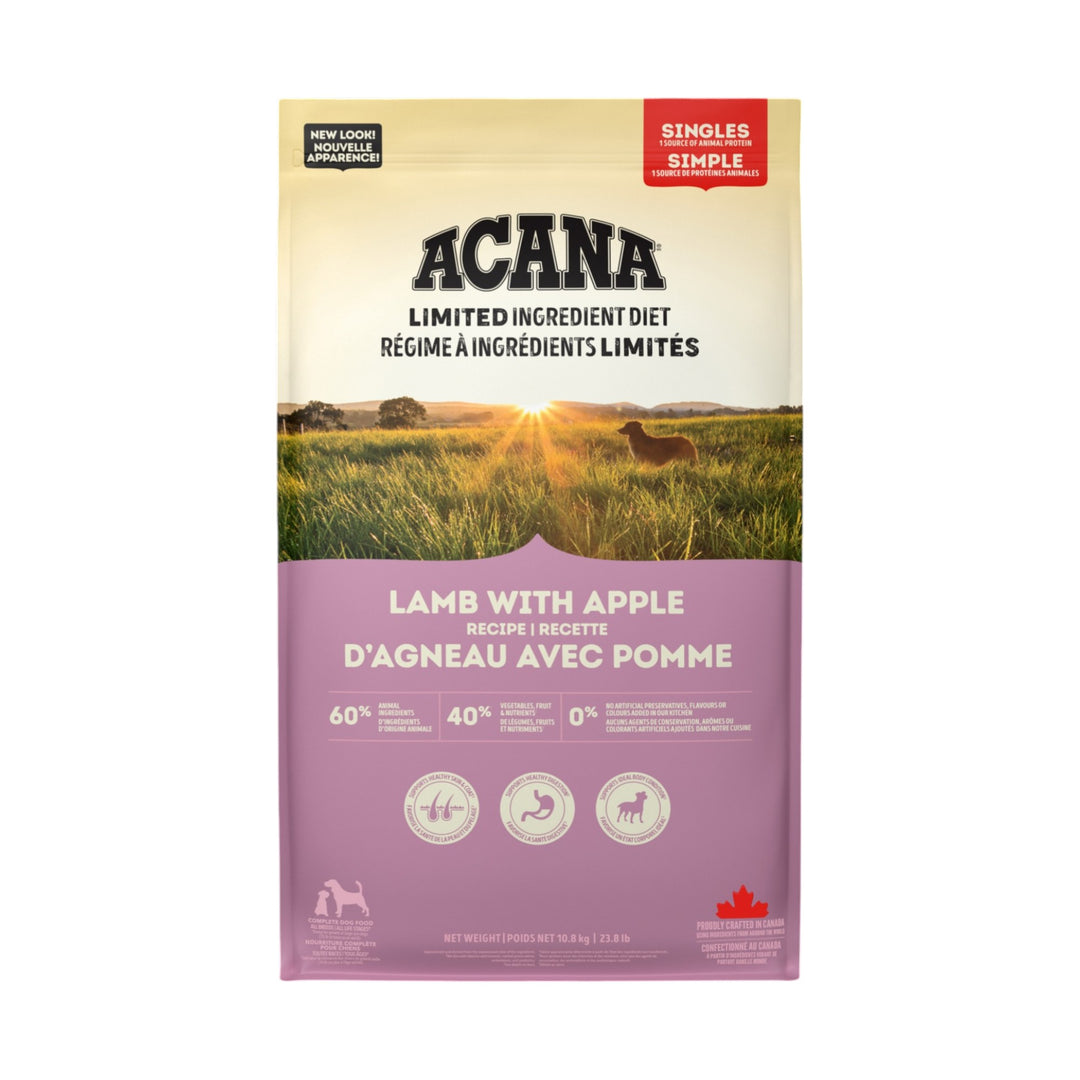 Acana Dog Singles Lamb &amp; Apple (10.8kg)