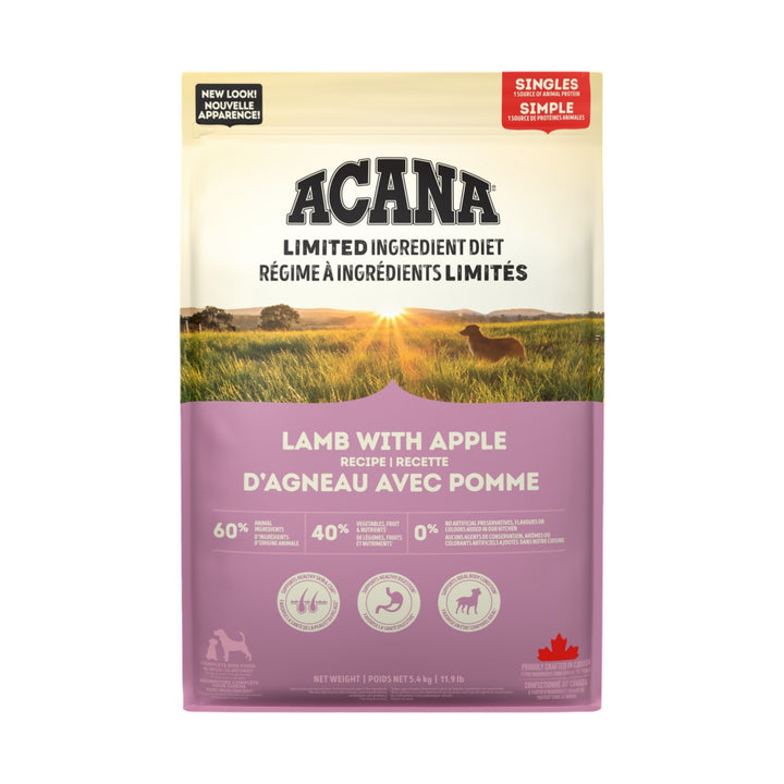 Acana Dog Singles Lamb &amp; Apple (5.4kg)