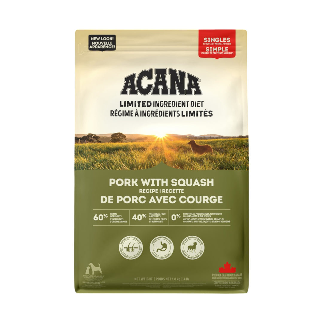Acana Dog Singles Pork &amp; Squash (1.8kg)