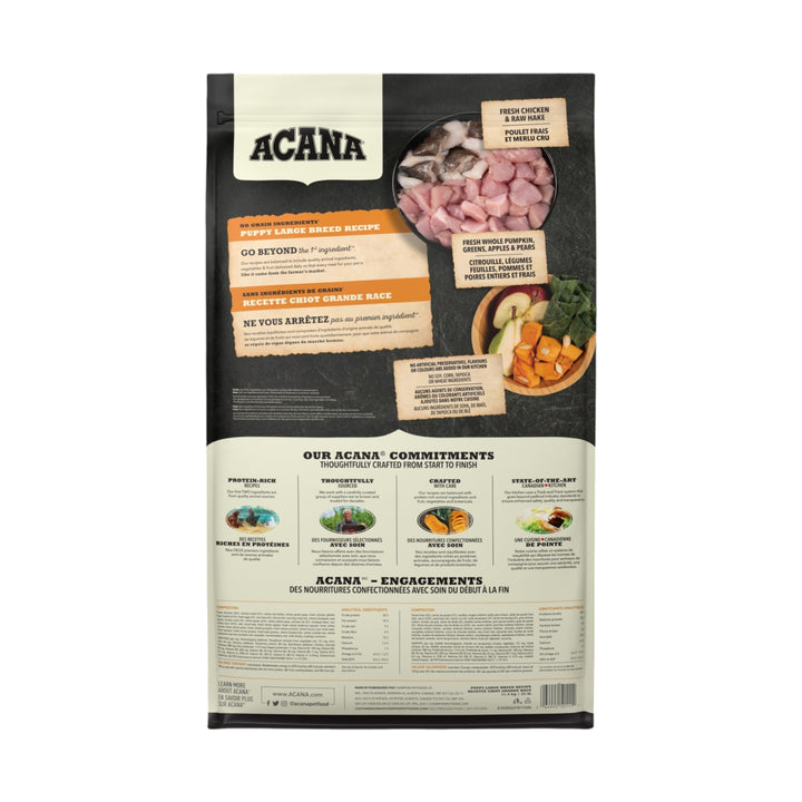 Acana Dog Large Breed Puppy Recipe (11.4kg)