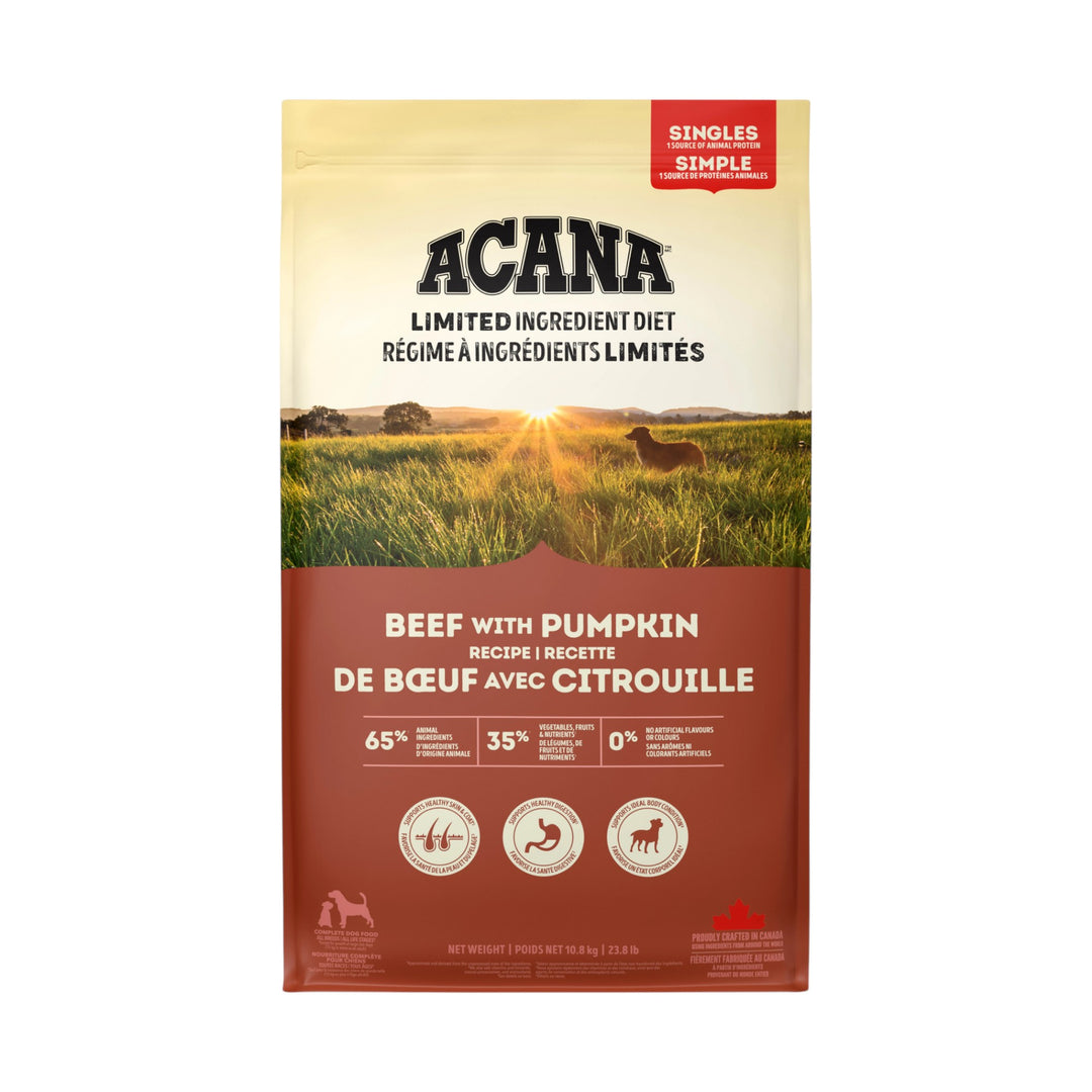 Acana Singles Beef/Pump Dog (1.8kg)