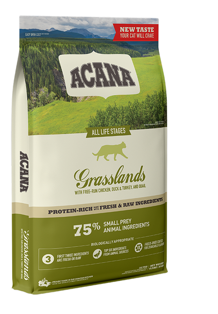 Acana Cat Grasslands Recipe (4.5kg) - Tail Blazers Etobicoke