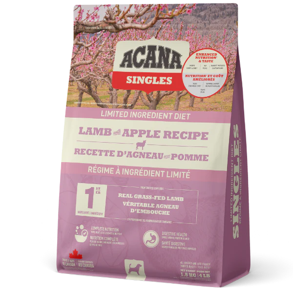 Acana Dog Singles Lamb & Apple (1.8kg) - Tail Blazers Etobicoke