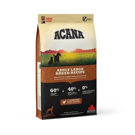 Acana Adult Dog Large Breed Recipe (17kg) - Tail Blazers Etobicoke