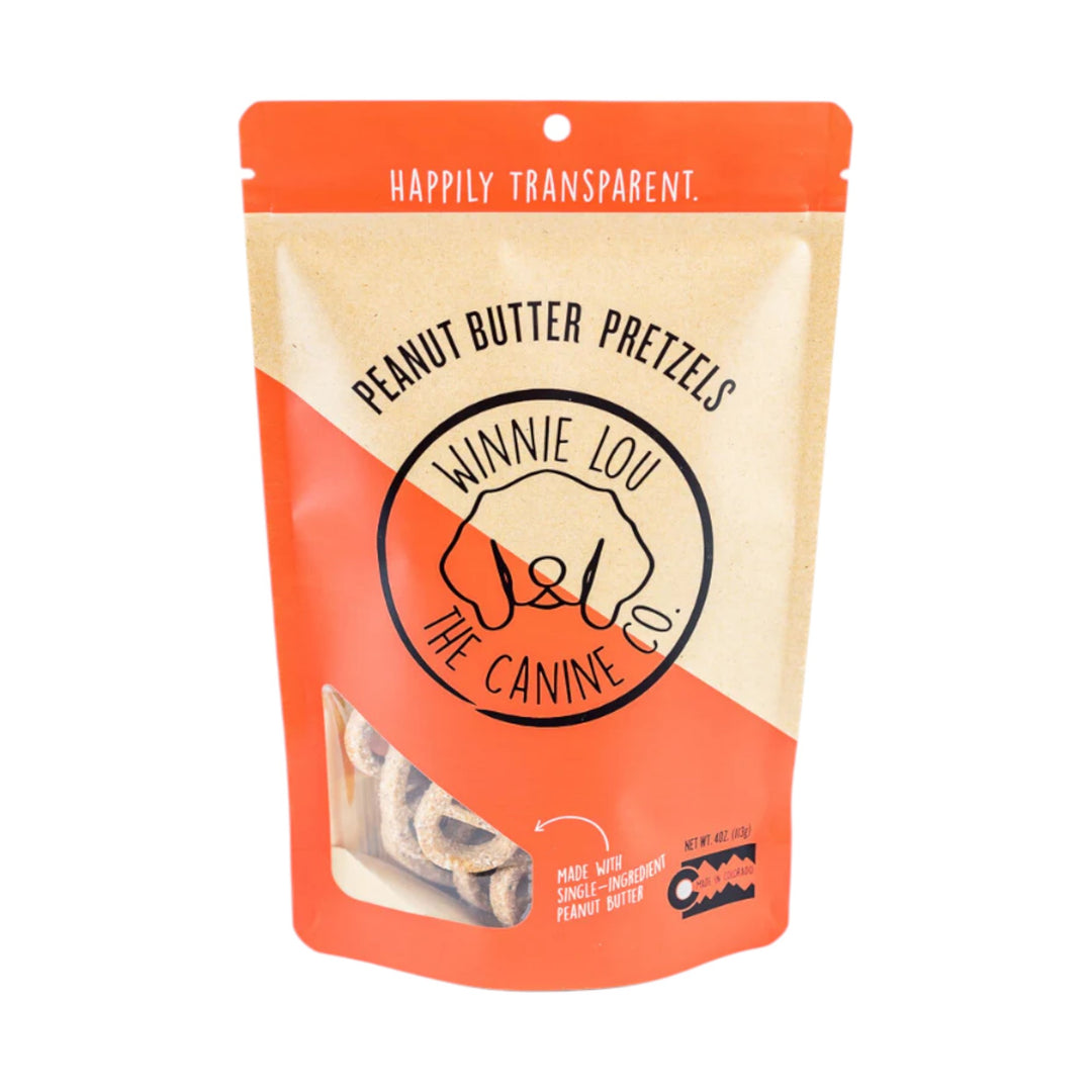 Winnie Lou Pretzels Peanut Butter (4oz)