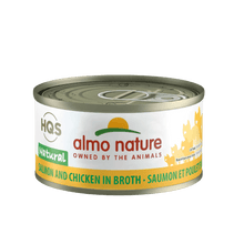 Almo Nature HQS Natural Salmon & Chicken Cat Can (70g) - Tail Blazers Etobicoke