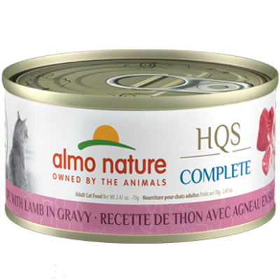 Almo Nature HQS Complete Tuna with Lamb in Gravy 70g