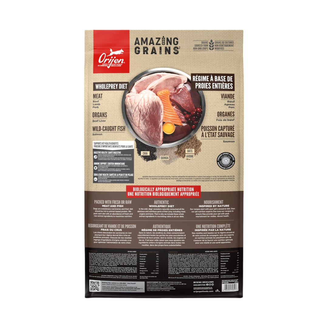 Orijen Amazing Grains Regional Red Dog (9.7kg)