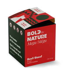 Bold By Nature Mega Beef Dog (4lb)