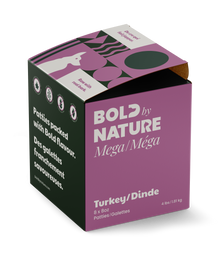 Bold By Nature Mega Turkey Dog (4lb)