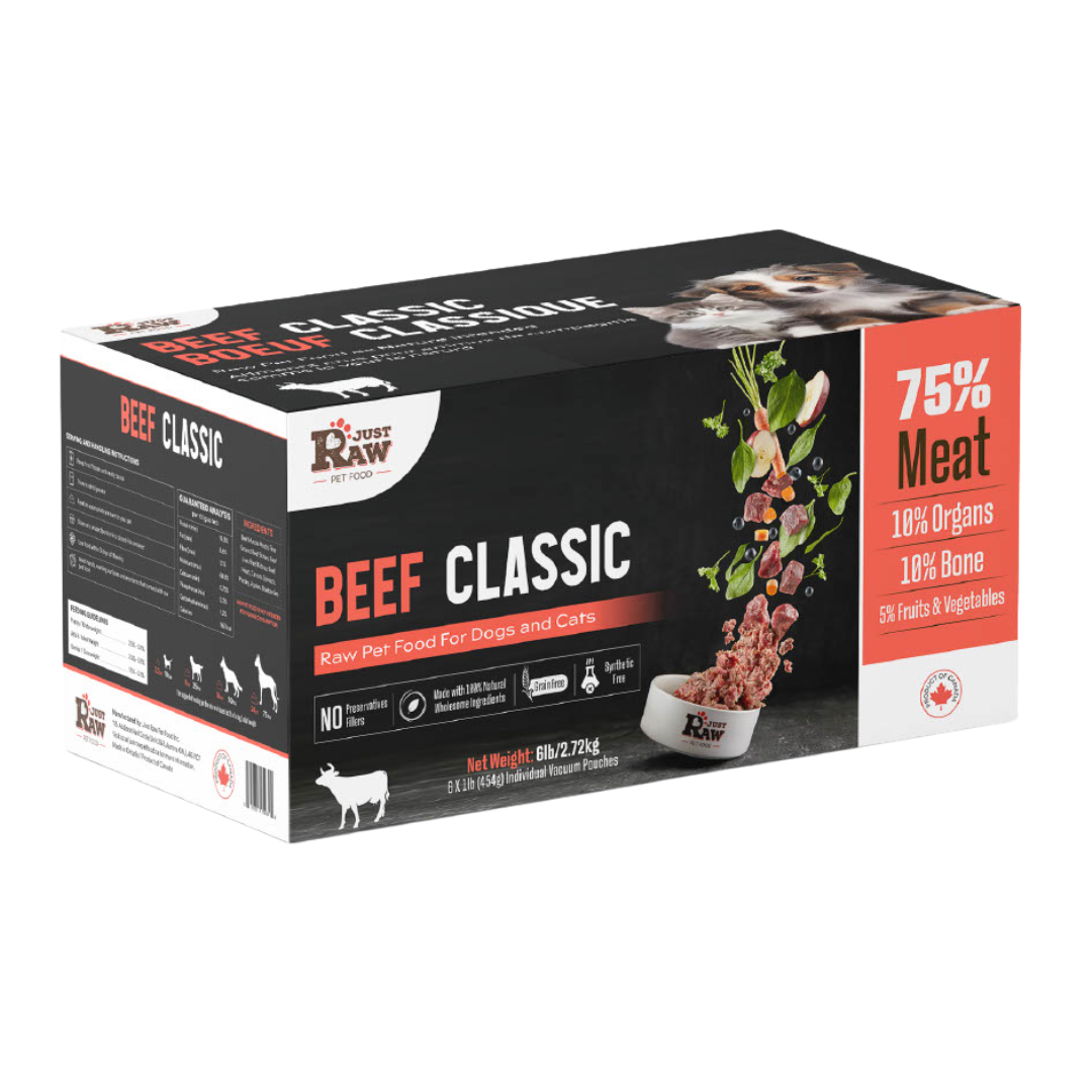 Just Raw Beef Classic (6lb)